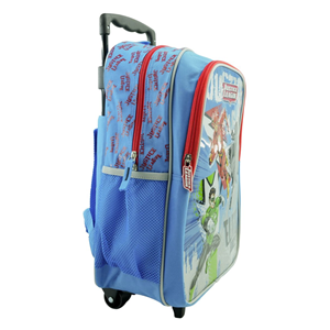 ست 6 در 1 کوله پشتی چرخدار 40 سانتی Justice League مدل Trolly Bag - Promotion Items 6 in 1 - Justice League _کوله پشتی